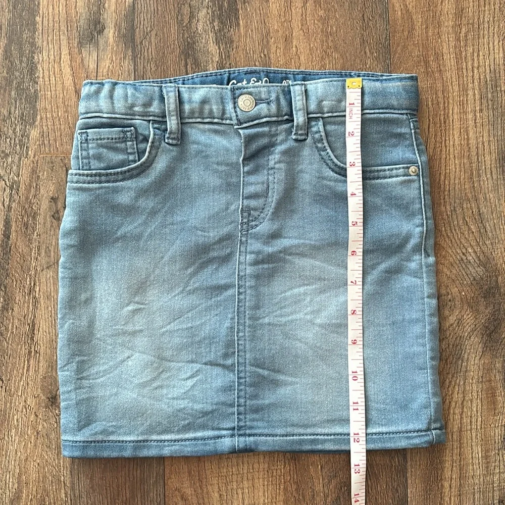 Cat & Jack Denim Jean Skirt